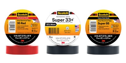 Image de rubans électriques vinyle de qualité supérieure 3M
