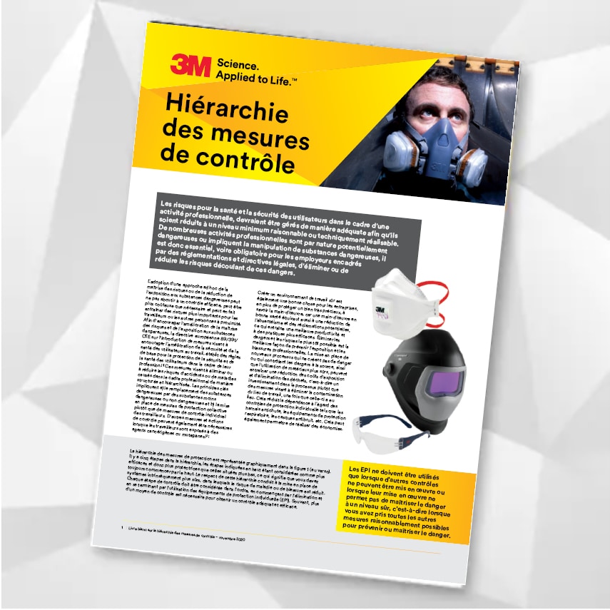 Hiérarchie des mesures de contrôle de l'EPI : 5 étapes d'une évaluation ...