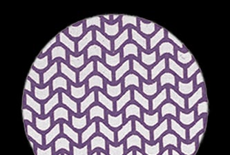 Disque maille 3M Xtract™ Cubitron™ II 710W sur fond noir
