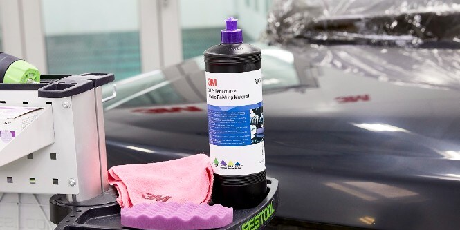 3M Polissage avec Liquide de lustrage 1-étape - Petites Zones
