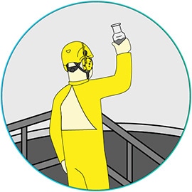 Icône d'illustration de la sédimentation finale