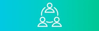 Icône de personnes collaborant
